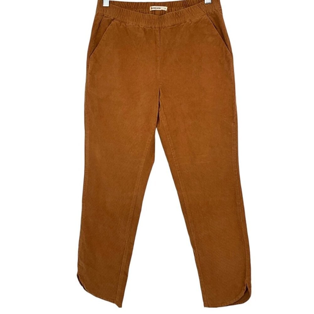 Women's Corduroy Jogger Pants - Brown